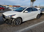 2020 Kia Forte Fe White vin: 3KPF24AD5LE258880