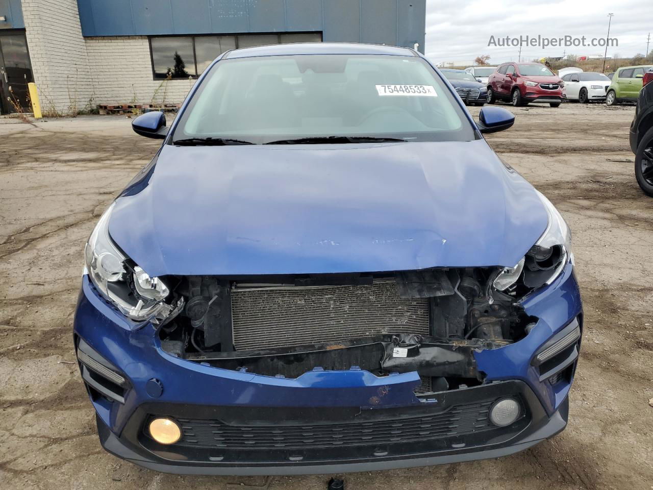 2020 Kia Forte Fe Blue vin: 3KPF24AD5LE259088