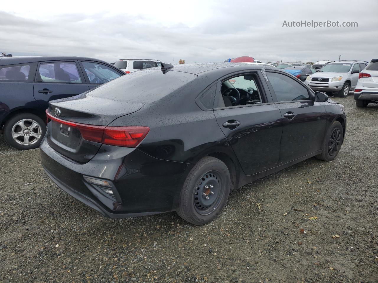 2020 Kia Forte Fe Черный vin: 3KPF24AD6LE145021