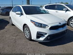 2020 Kia Forte Fe White vin: 3KPF24AD6LE158822