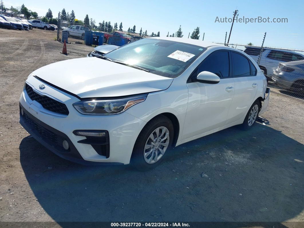 2020 Kia Forte Fe Белый vin: 3KPF24AD6LE158822