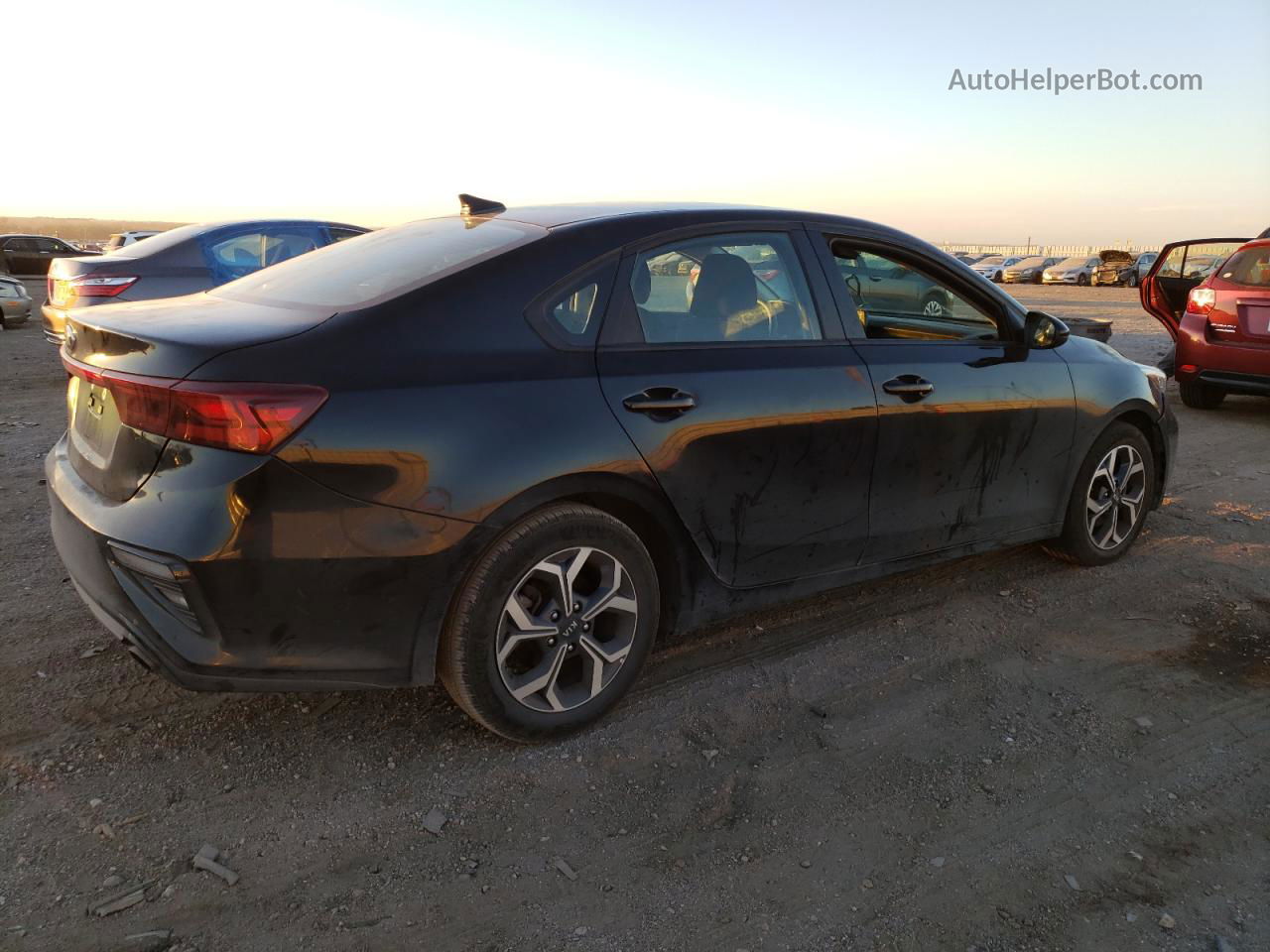 2020 Kia Forte Fe Black vin: 3KPF24AD6LE170775