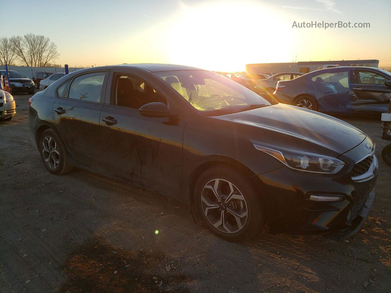 2020 Kia Forte Fe Black vin: 3KPF24AD6LE170775