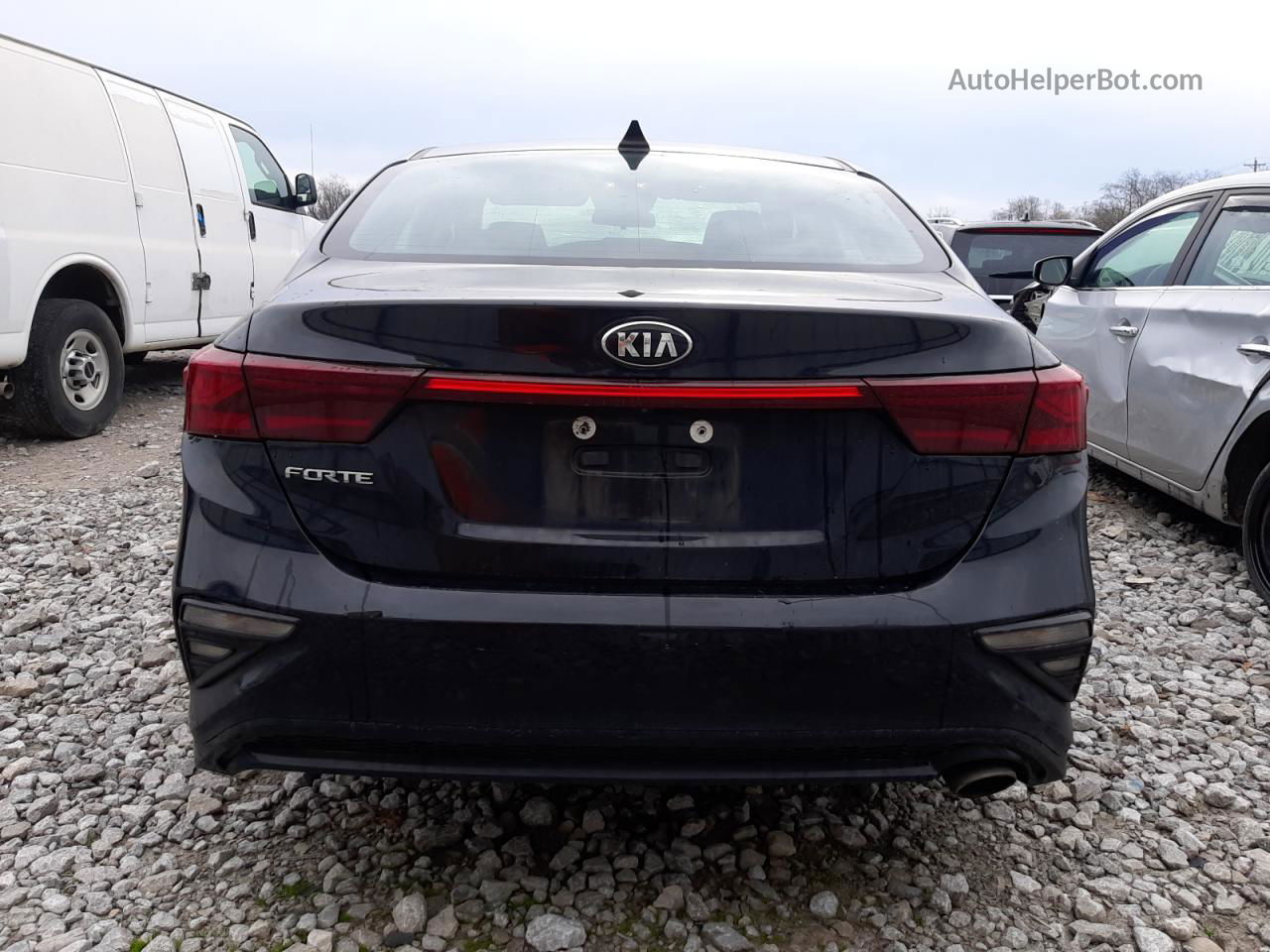 2020 Kia Forte Fe Black vin: 3KPF24AD6LE170937