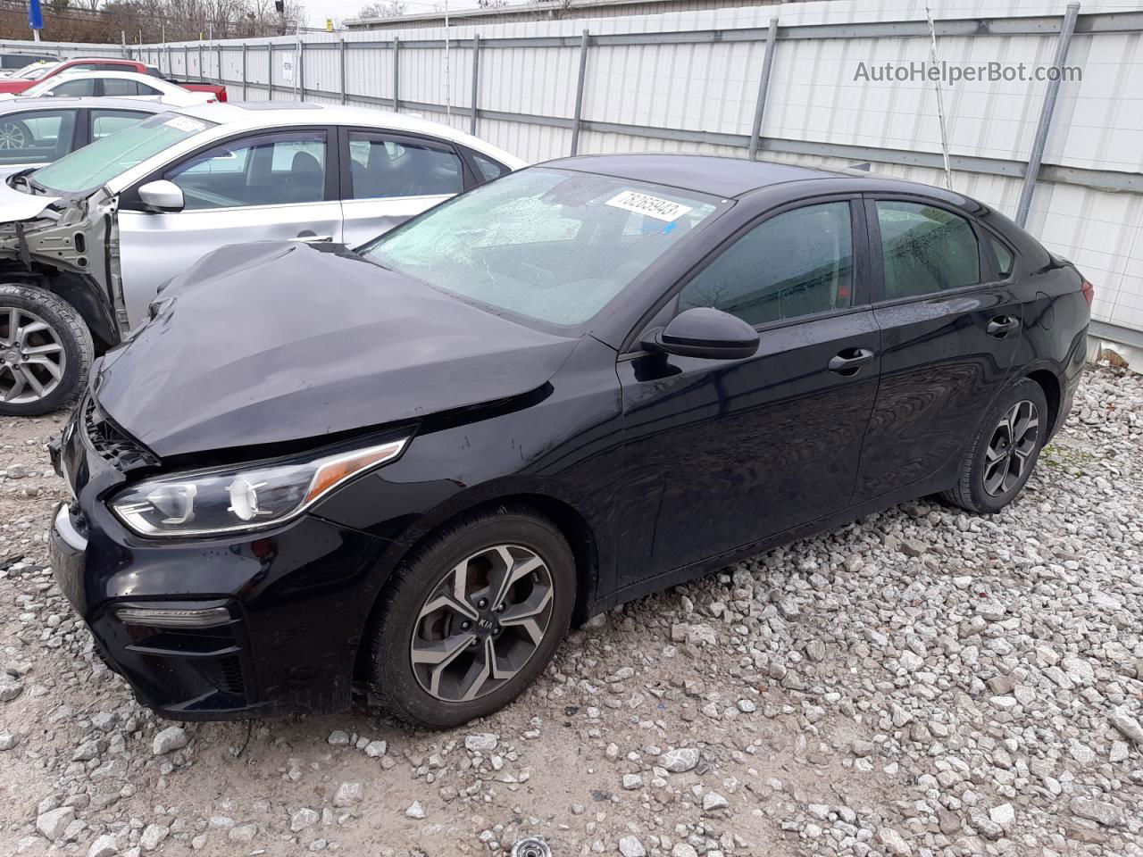 2020 Kia Forte Fe Black vin: 3KPF24AD6LE170937