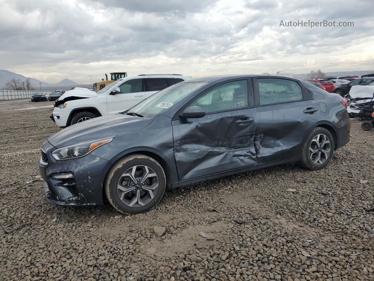 2020 Kia Forte Fe Серый vin: 3KPF24AD6LE178441