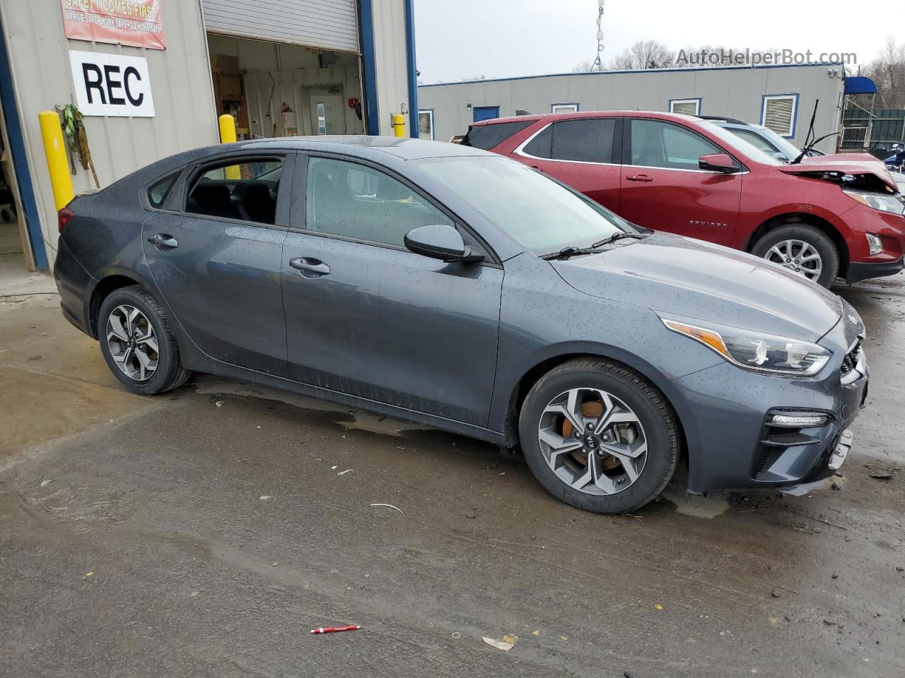 2020 Kia Forte Fe Серый vin: 3KPF24AD6LE183008