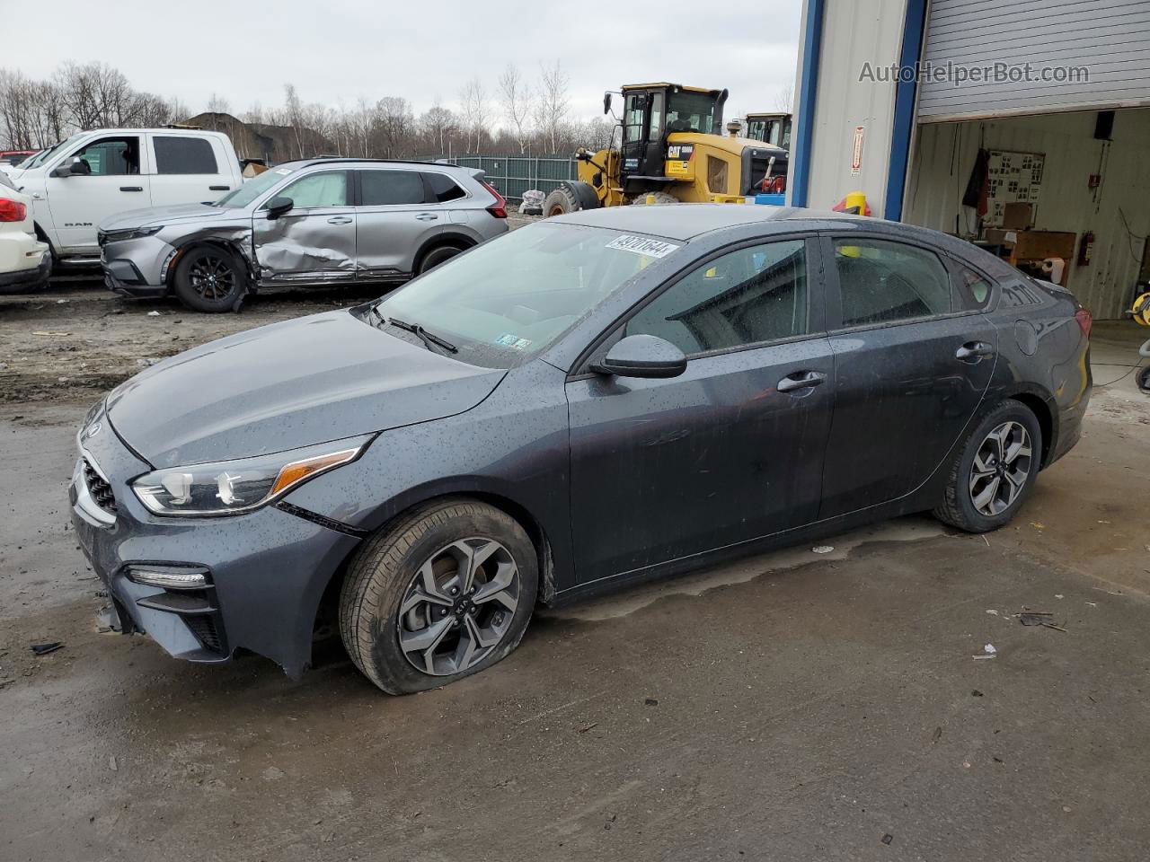 2020 Kia Forte Fe Серый vin: 3KPF24AD6LE183008