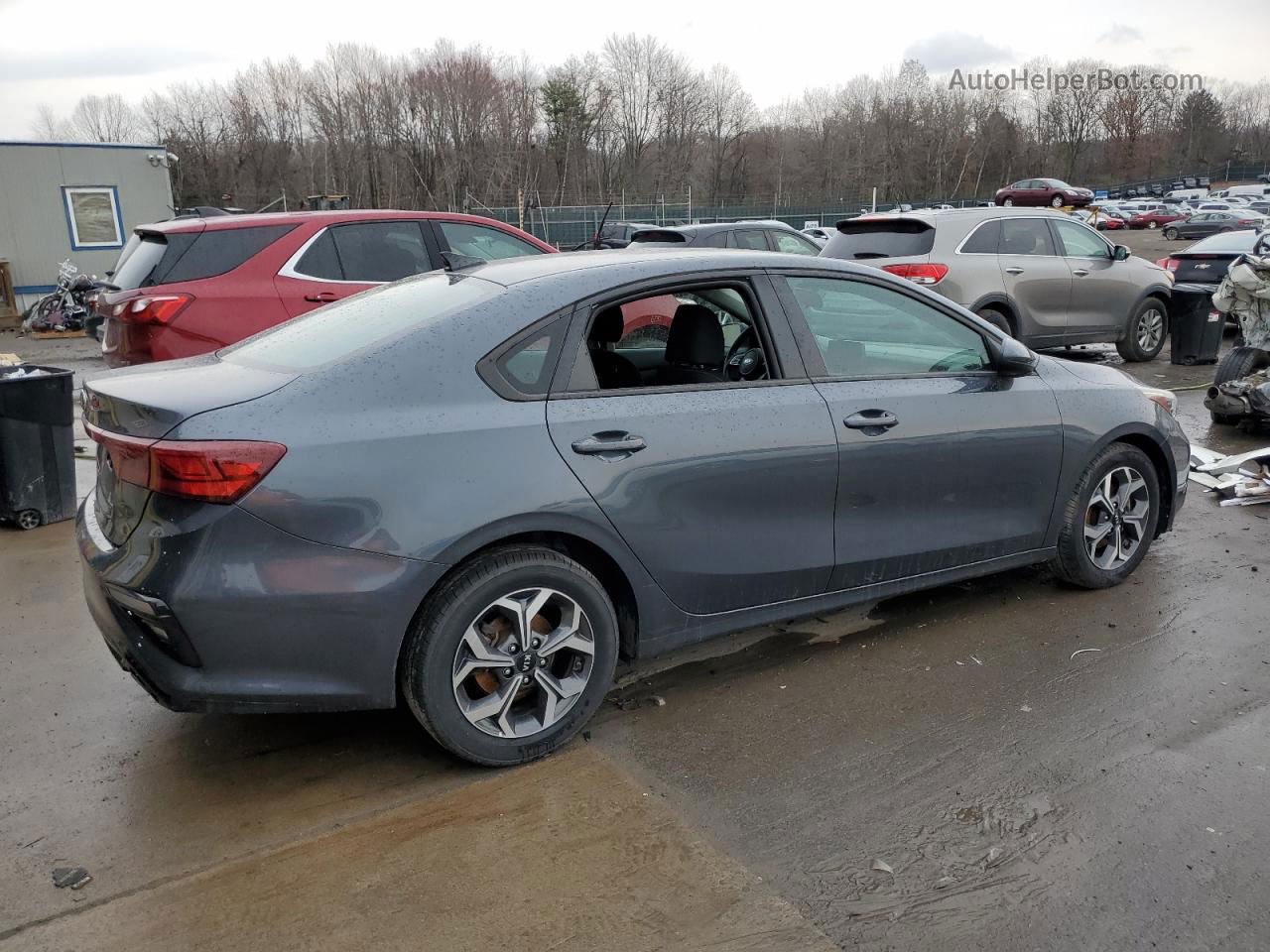 2020 Kia Forte Fe Gray vin: 3KPF24AD6LE183008