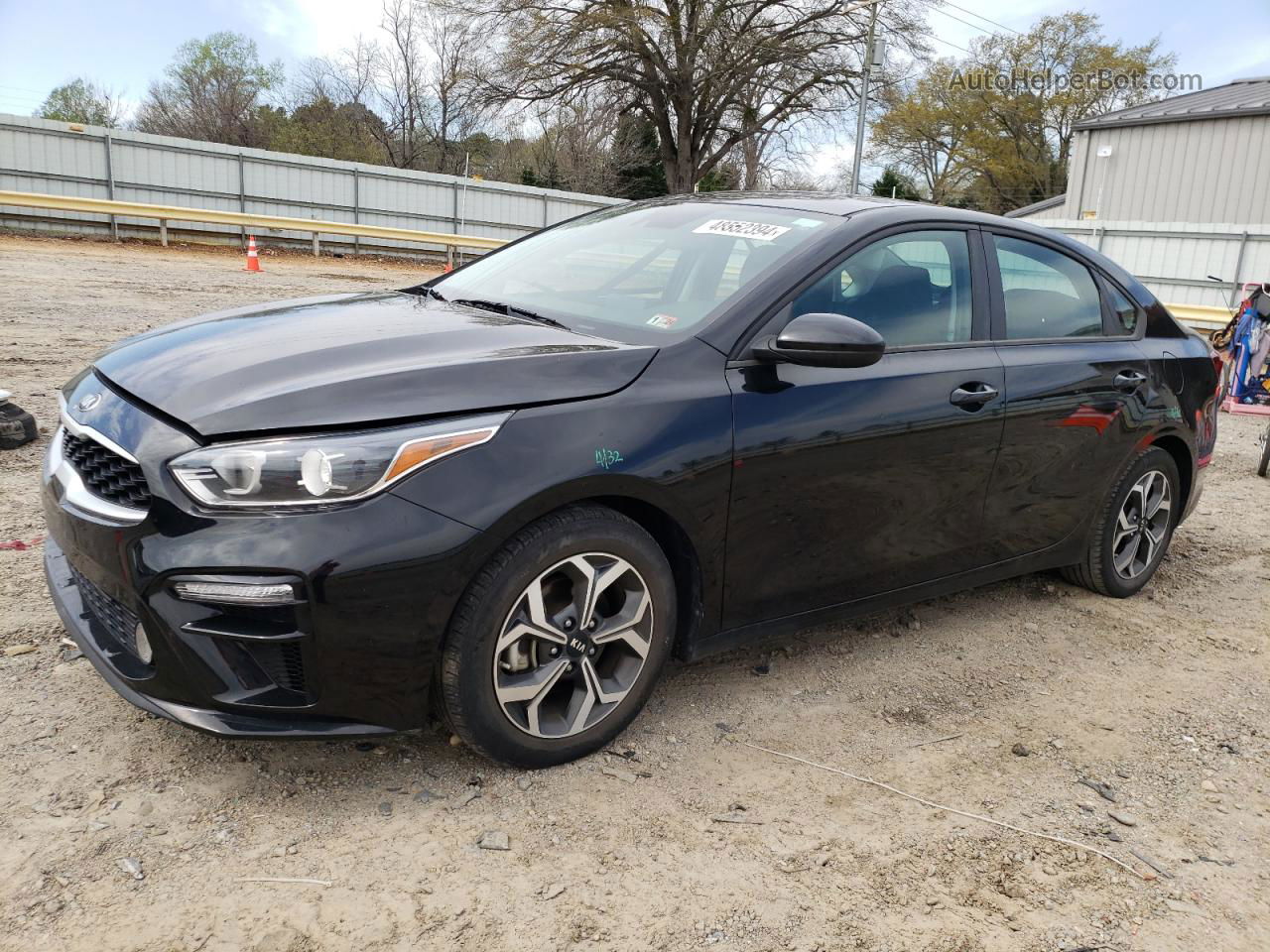 2020 Kia Forte Fe Black vin: 3KPF24AD6LE184482