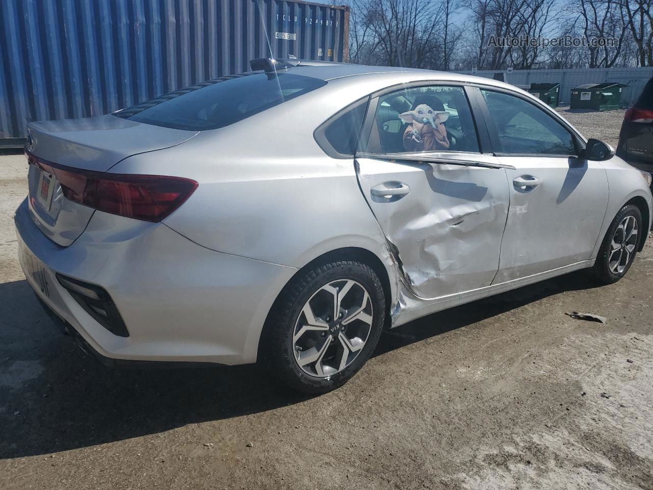 2020 Kia Forte Fe Silver vin: 3KPF24AD6LE192176