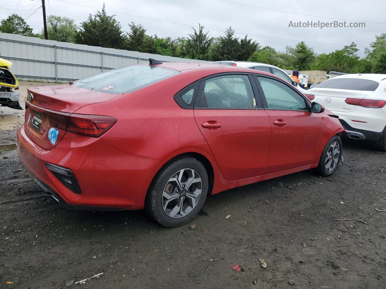 2020 Kia Forte Fe Red vin: 3KPF24AD6LE193179