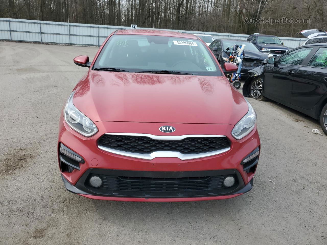 2020 Kia Forte Fe Red vin: 3KPF24AD6LE203483