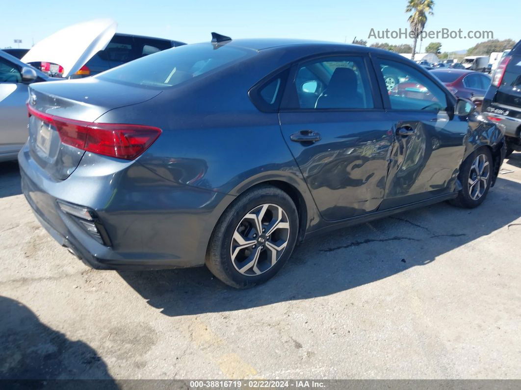 2020 Kia Forte Lxs Gray vin: 3KPF24AD6LE209252