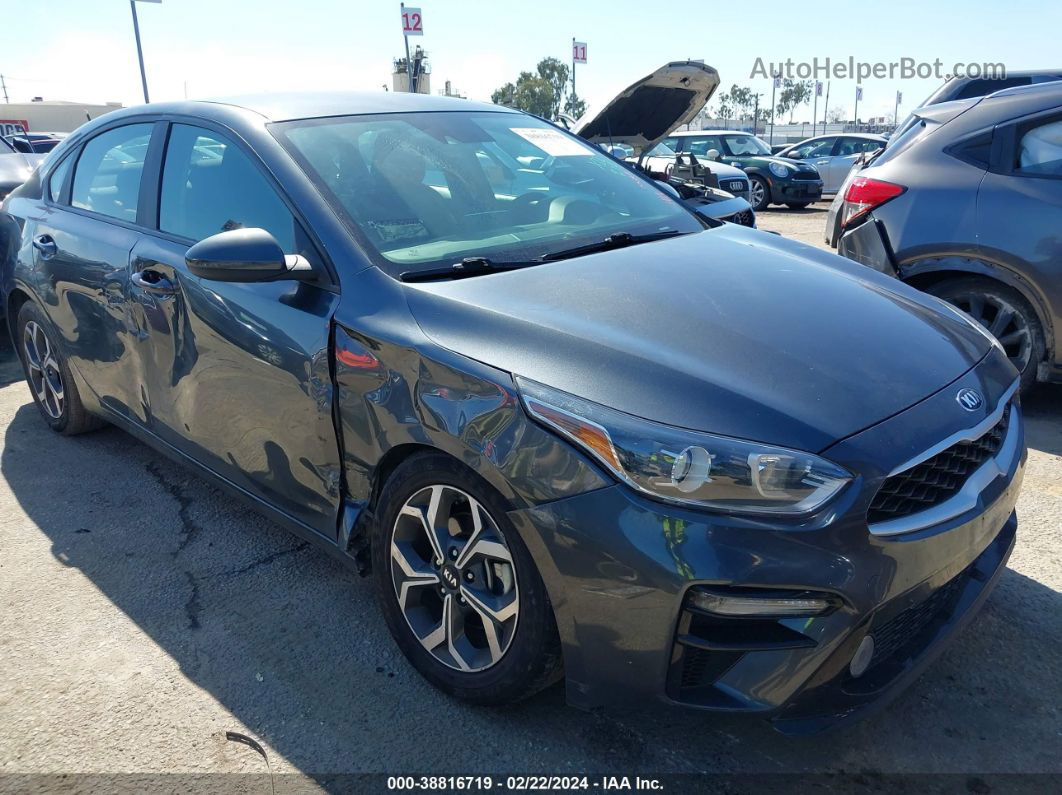 2020 Kia Forte Lxs Gray vin: 3KPF24AD6LE209252