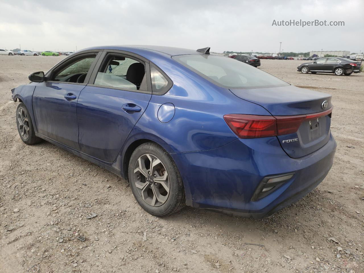 2020 Kia Forte Fe Синий vin: 3KPF24AD6LE210773