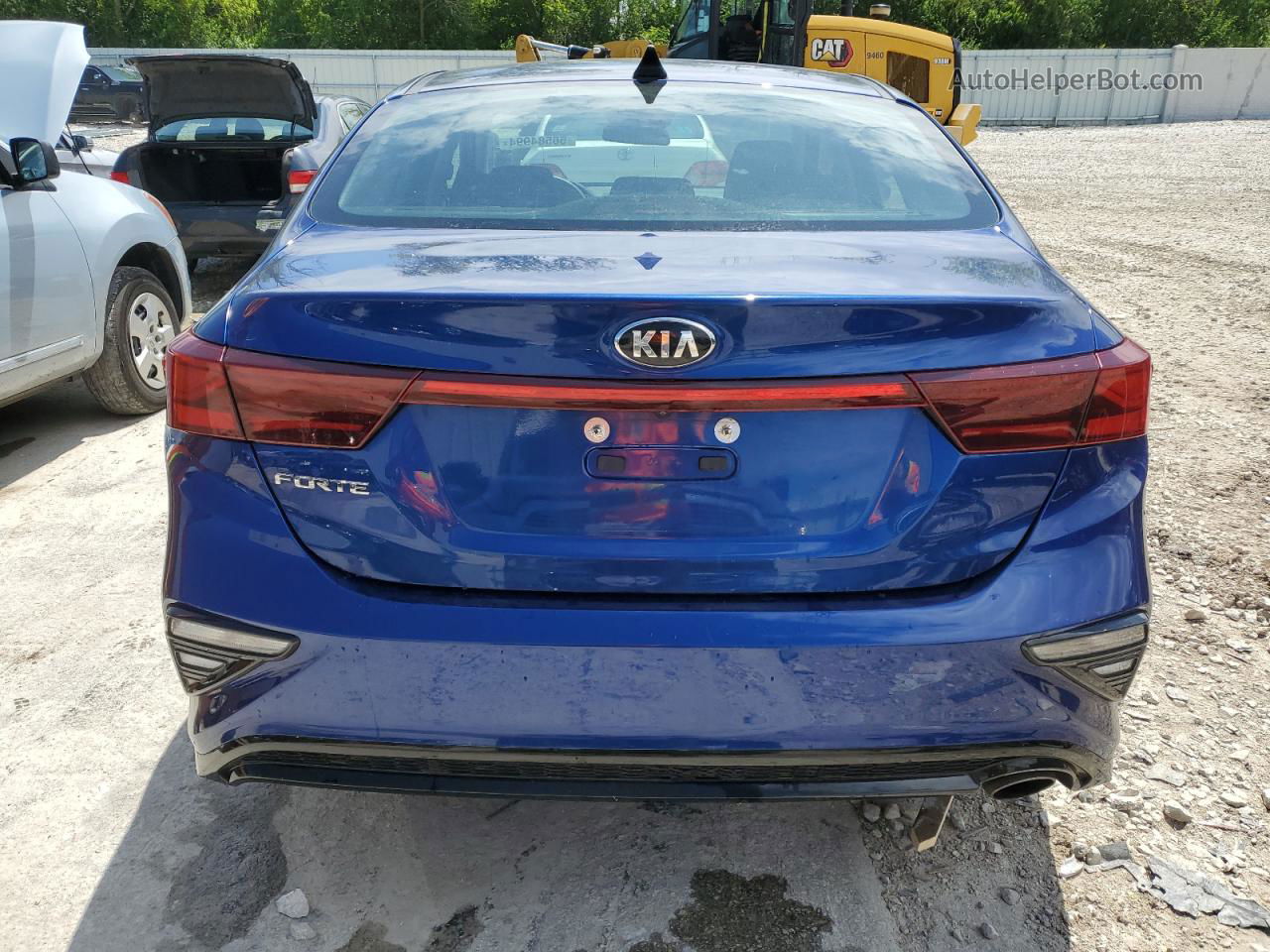 2020 Kia Forte Fe Синий vin: 3KPF24AD6LE213656