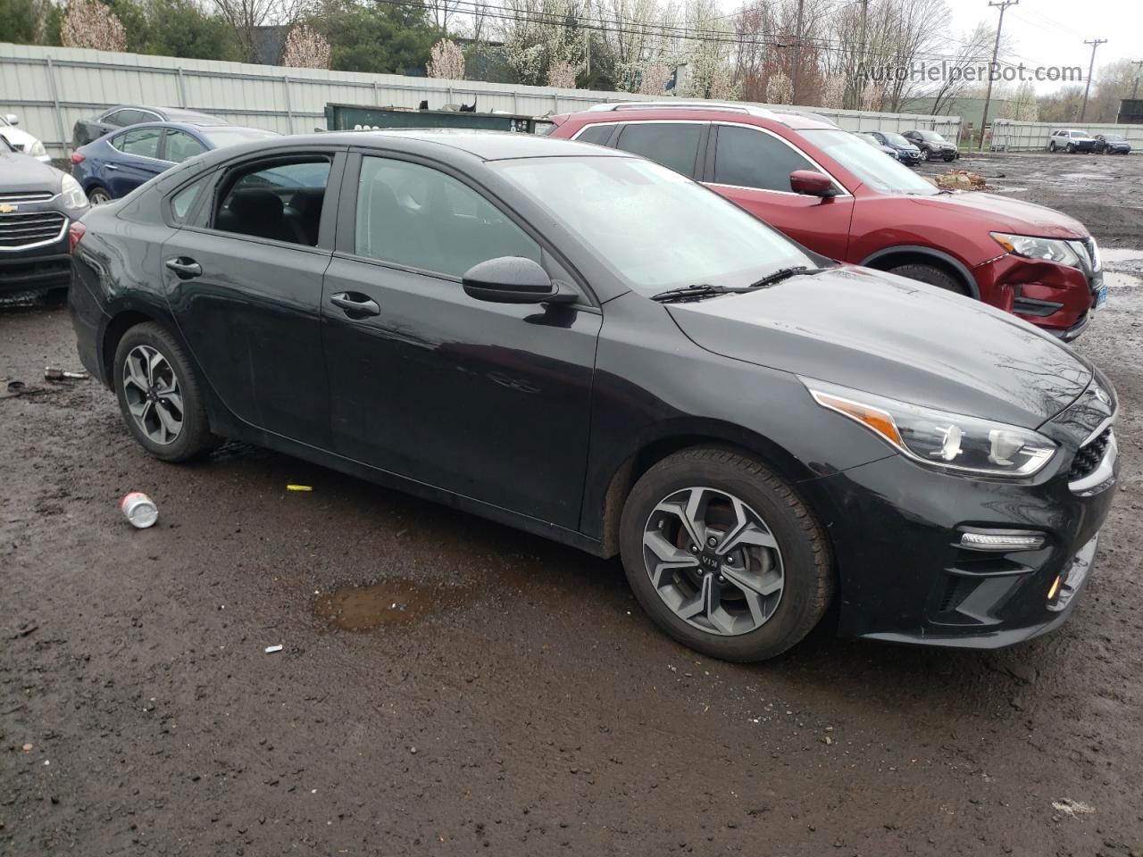 2020 Kia Forte Fe Black vin: 3KPF24AD6LE247368