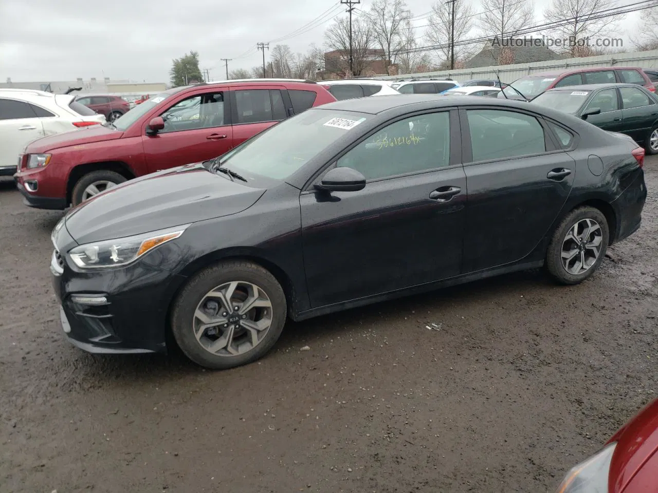 2020 Kia Forte Fe Black vin: 3KPF24AD6LE247368