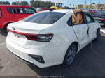 2020 Kia Forte Lxs White vin: 3KPF24AD6LE257088