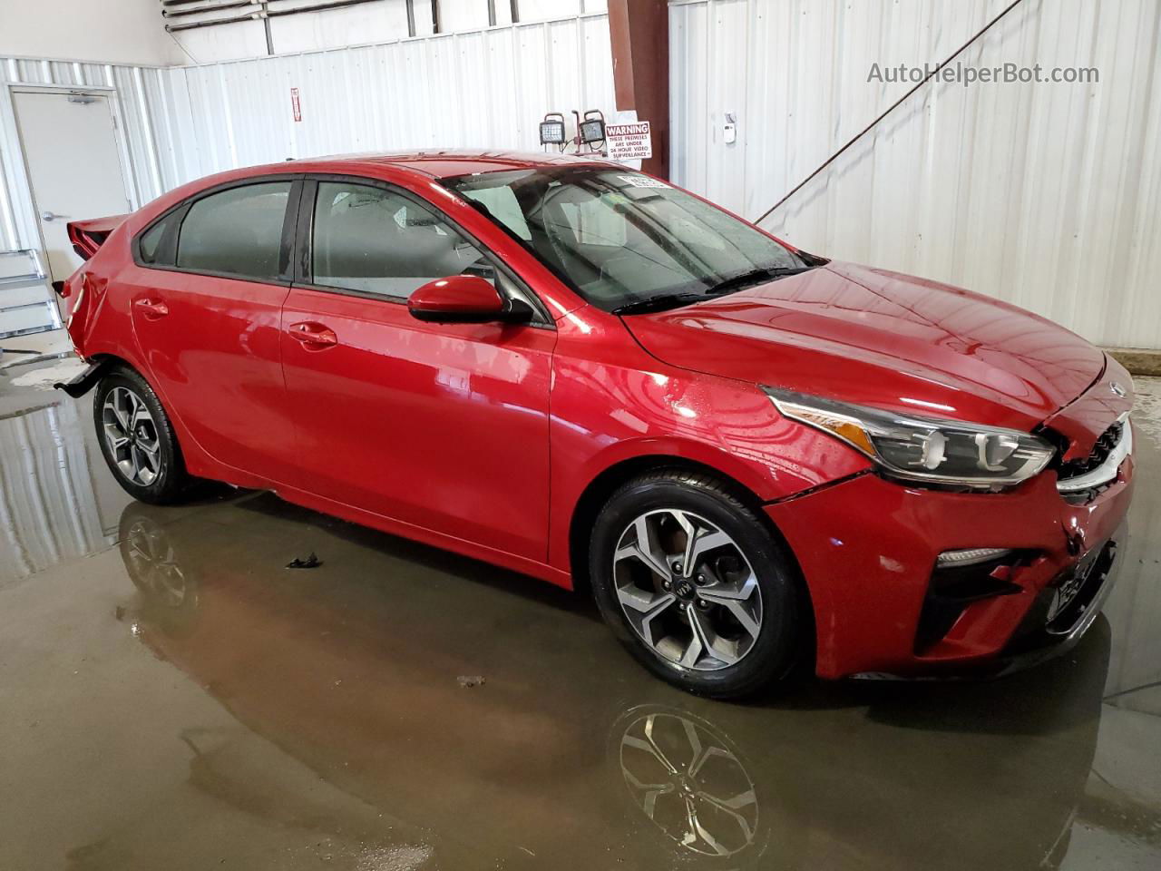 2020 Kia Forte Fe Красный vin: 3KPF24AD7LE143214