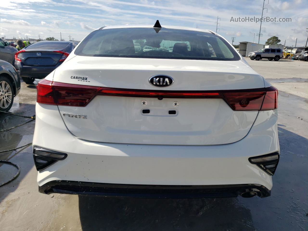 2020 Kia Forte Fe Белый vin: 3KPF24AD7LE143584