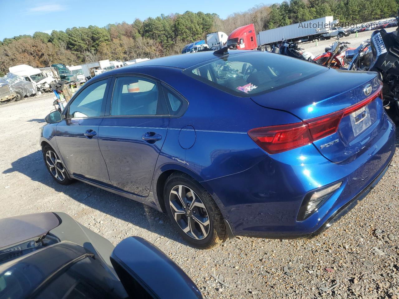 2020 Kia Forte Fe Blue vin: 3KPF24AD7LE153872