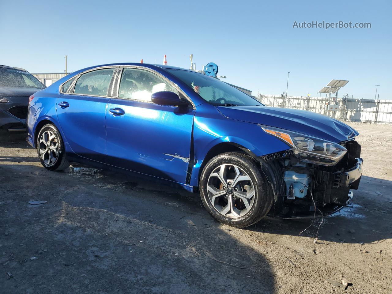 2020 Kia Forte Fe Blue vin: 3KPF24AD7LE170624