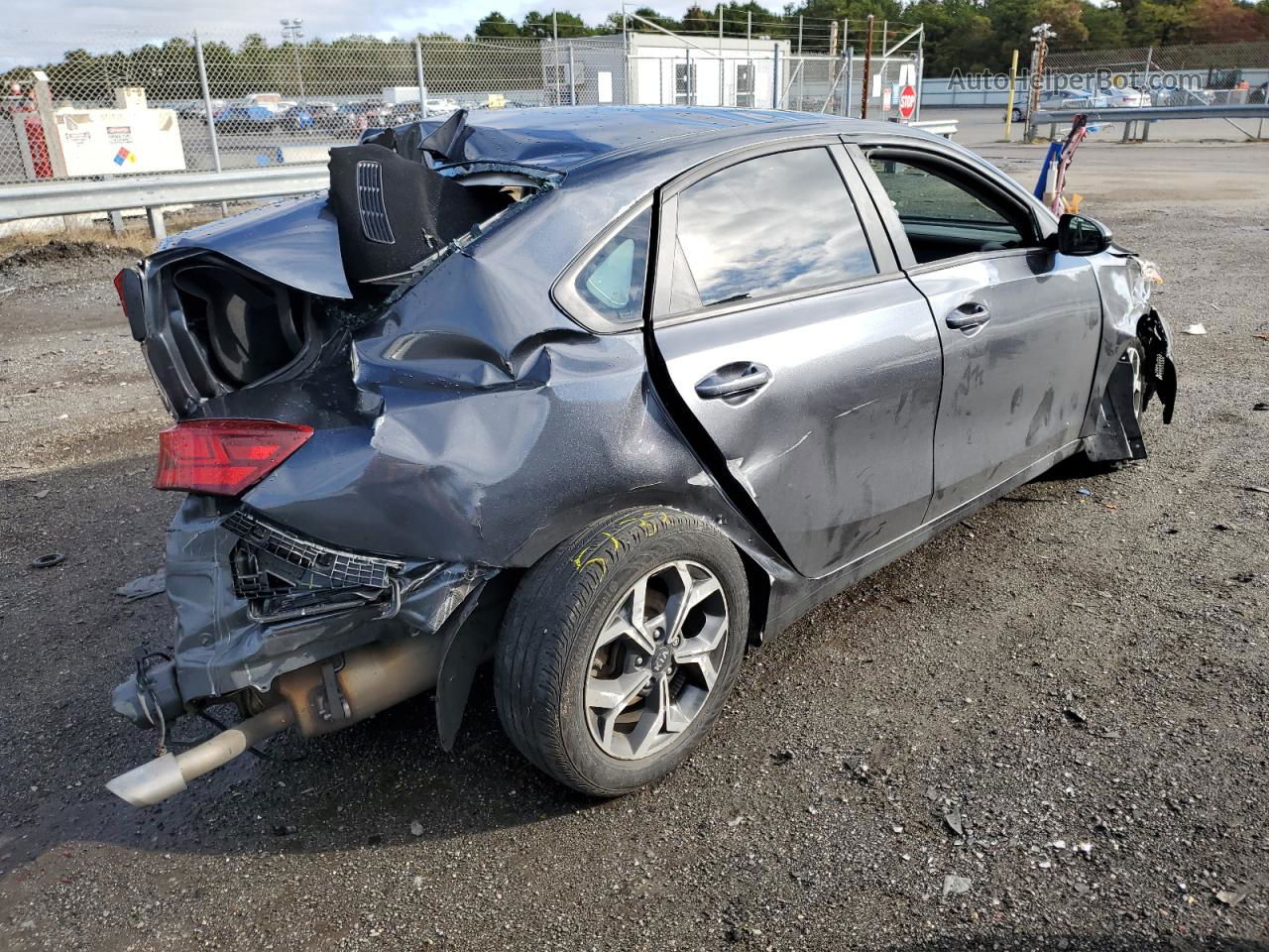 2020 Kia Forte Fe Gray vin: 3KPF24AD7LE184538