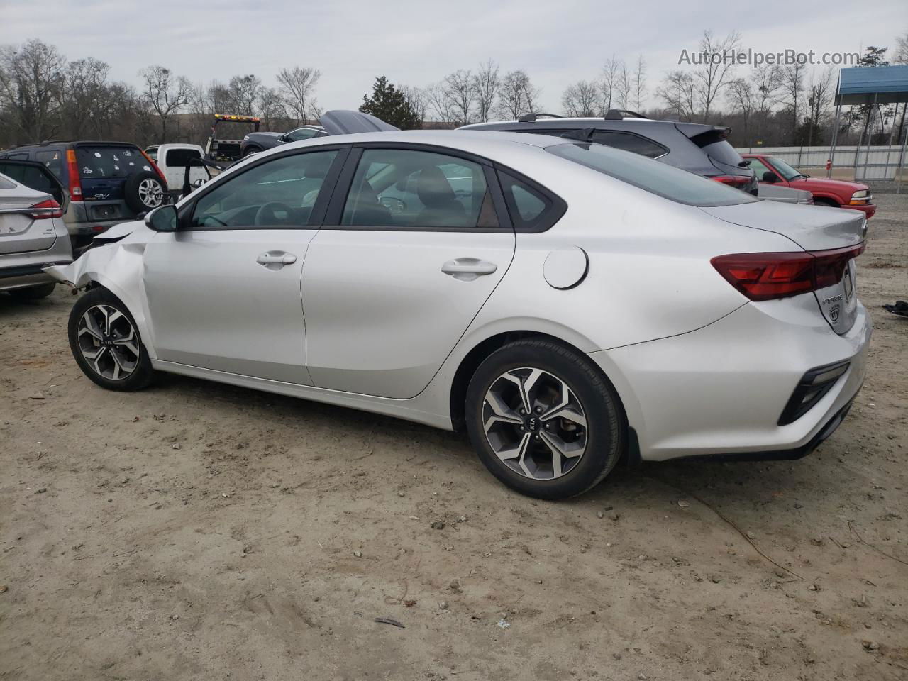 2020 Kia Forte Fe Silver vin: 3KPF24AD7LE186984