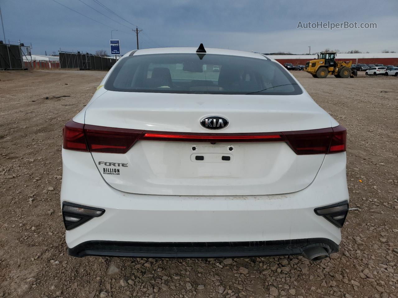 2020 Kia Forte Fe White vin: 3KPF24AD7LE189741