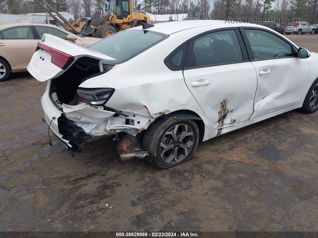 2020 Kia Forte Lxs White vin: 3KPF24AD7LE193918