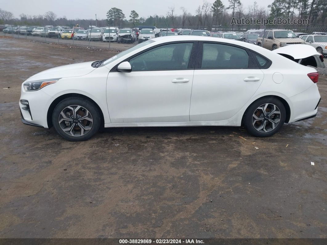 2020 Kia Forte Lxs White vin: 3KPF24AD7LE193918