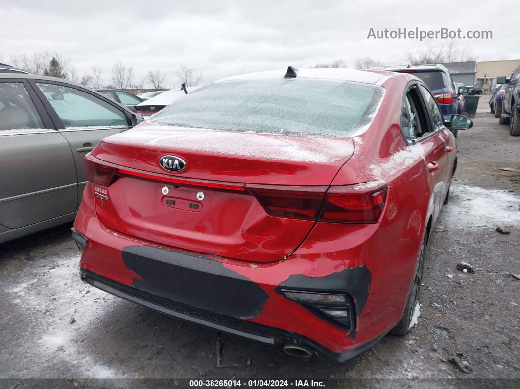 2020 Kia Forte Lxs Красный vin: 3KPF24AD7LE212841