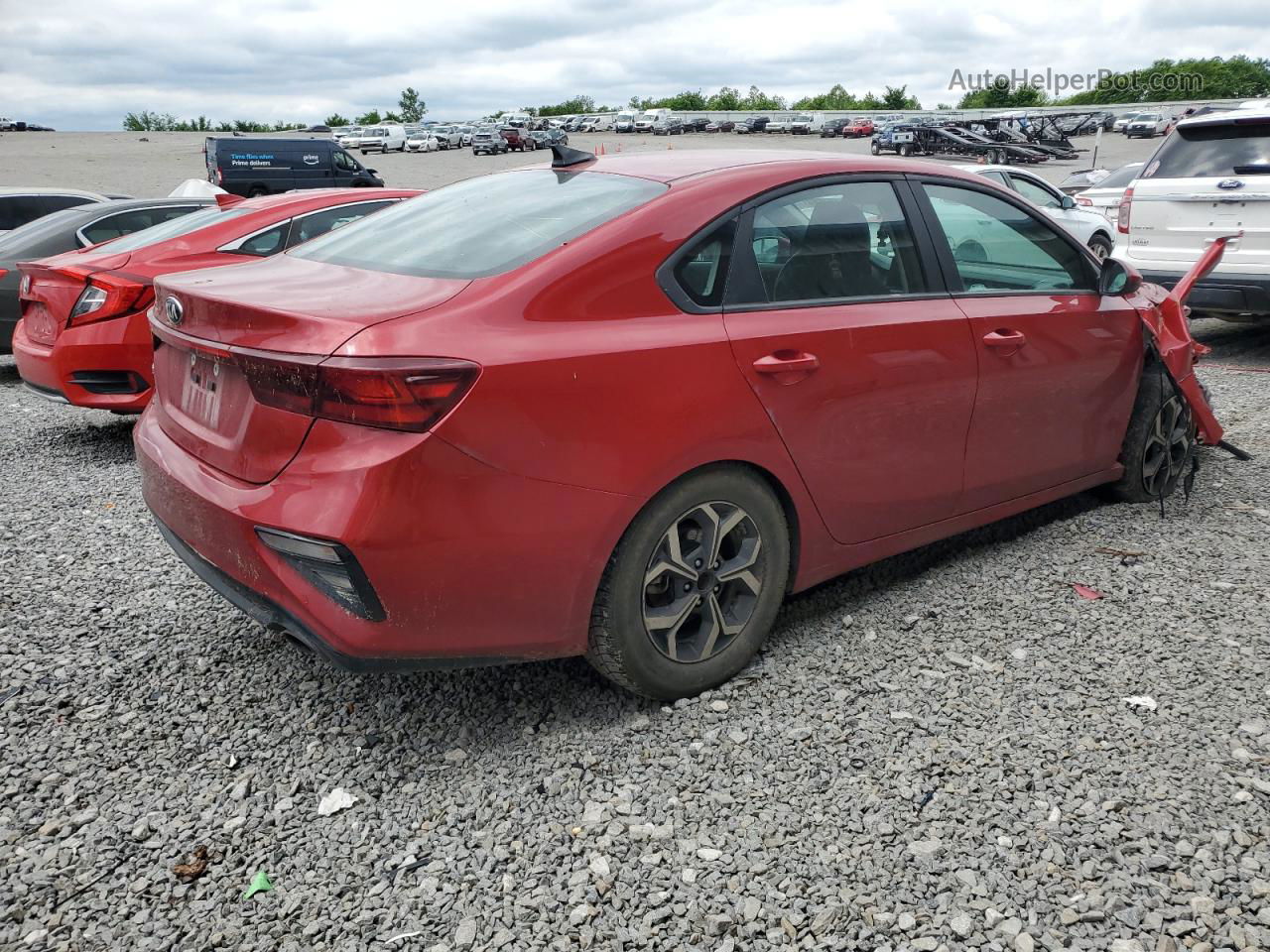 2020 Kia Forte Fe Red vin: 3KPF24AD7LE219417