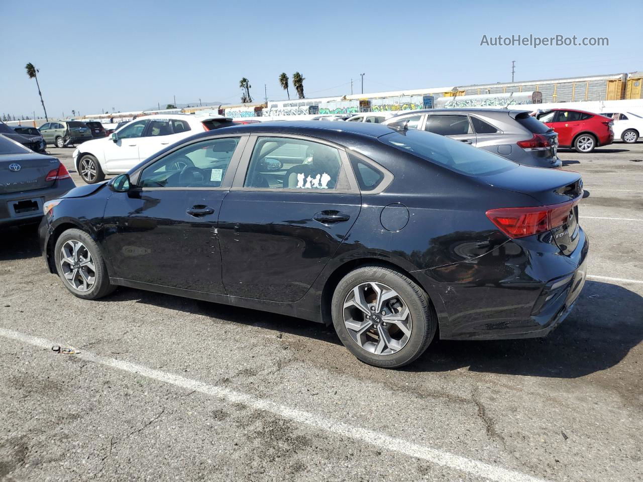 2020 Kia Forte Fe Black vin: 3KPF24AD7LE231681