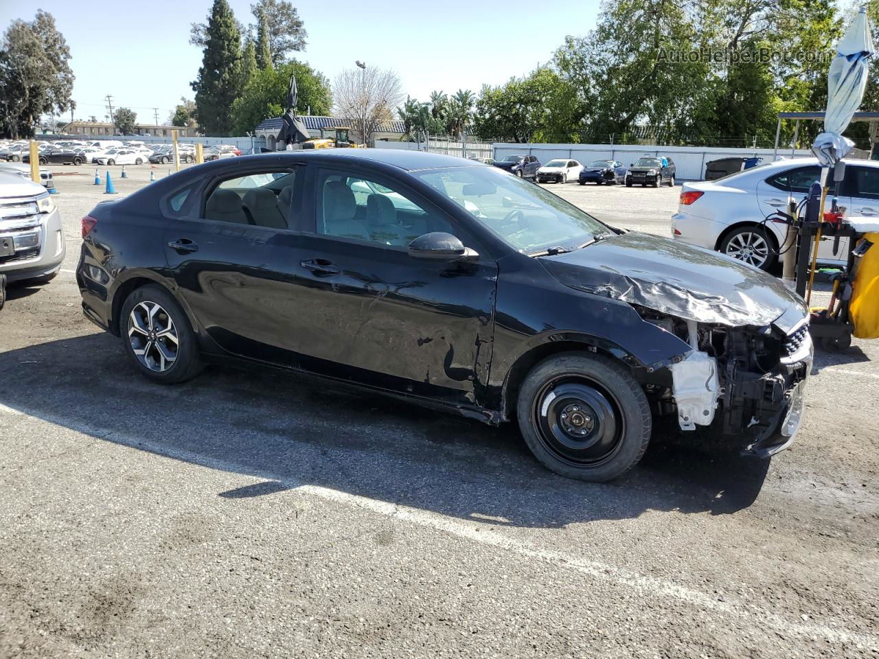 2020 Kia Forte Fe Black vin: 3KPF24AD7LE231681