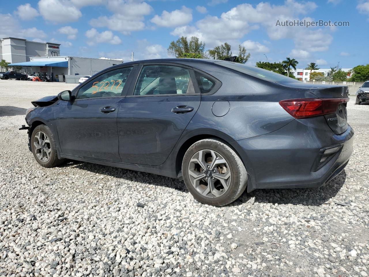 2020 Kia Forte Fe Gray vin: 3KPF24AD7LE243958