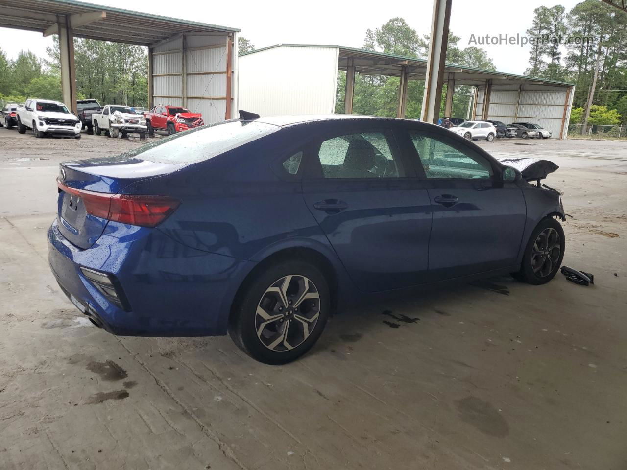 2020 Kia Forte Fe Синий vin: 3KPF24AD7LE246651