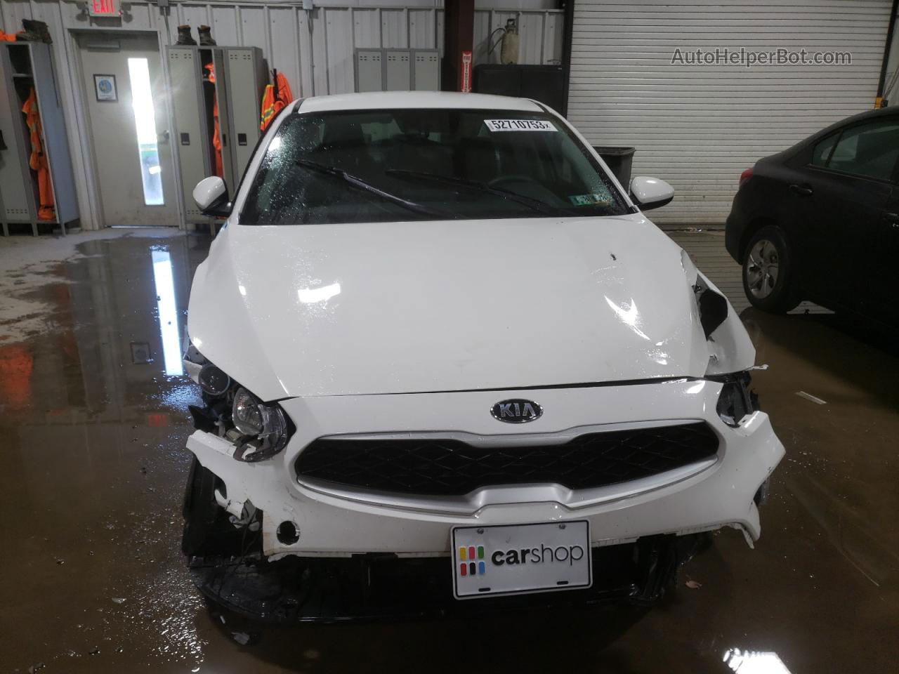 2020 Kia Forte Fe White vin: 3KPF24AD7LE259447