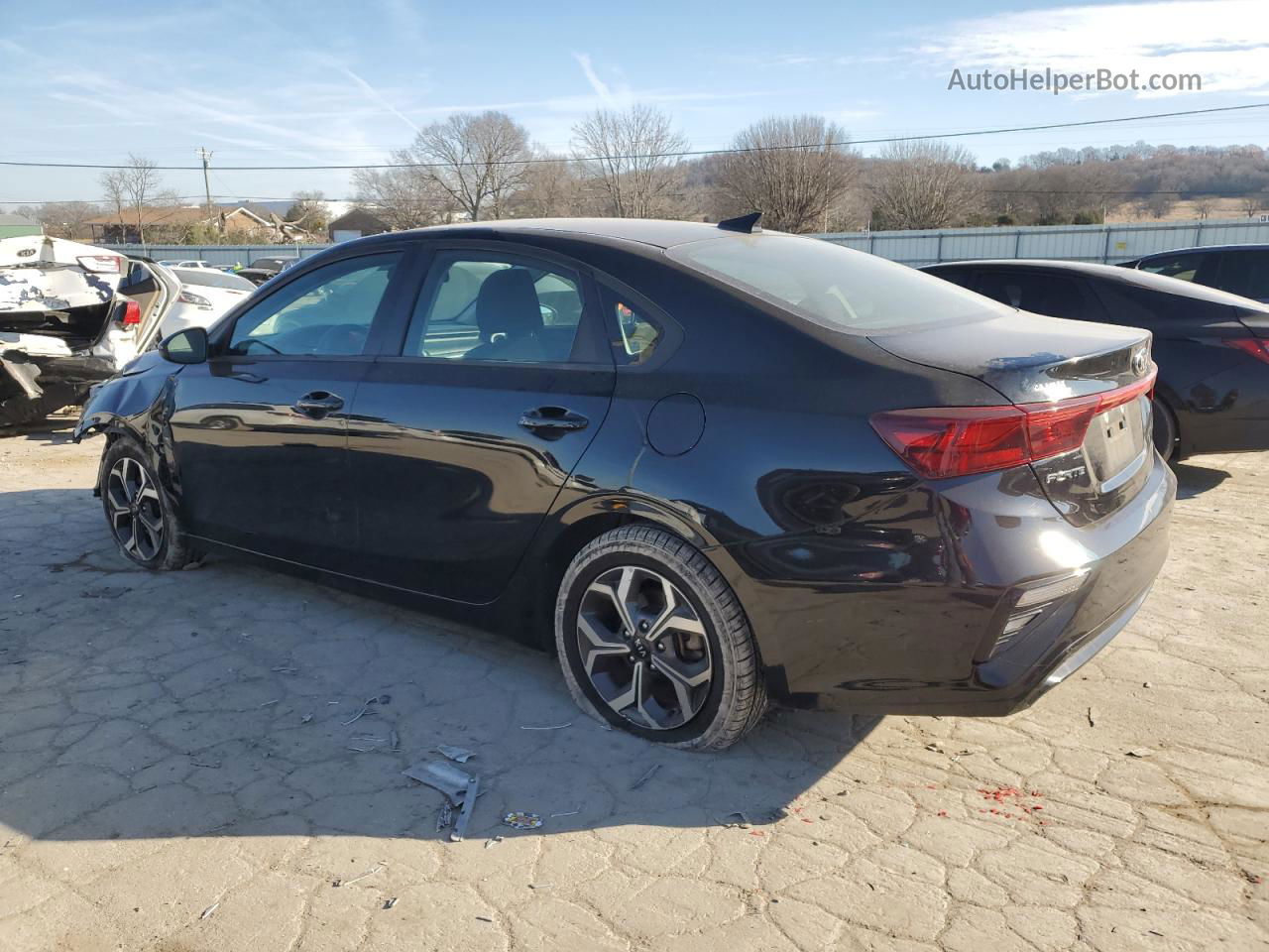 2020 Kia Forte Fe Black vin: 3KPF24AD8LE142900