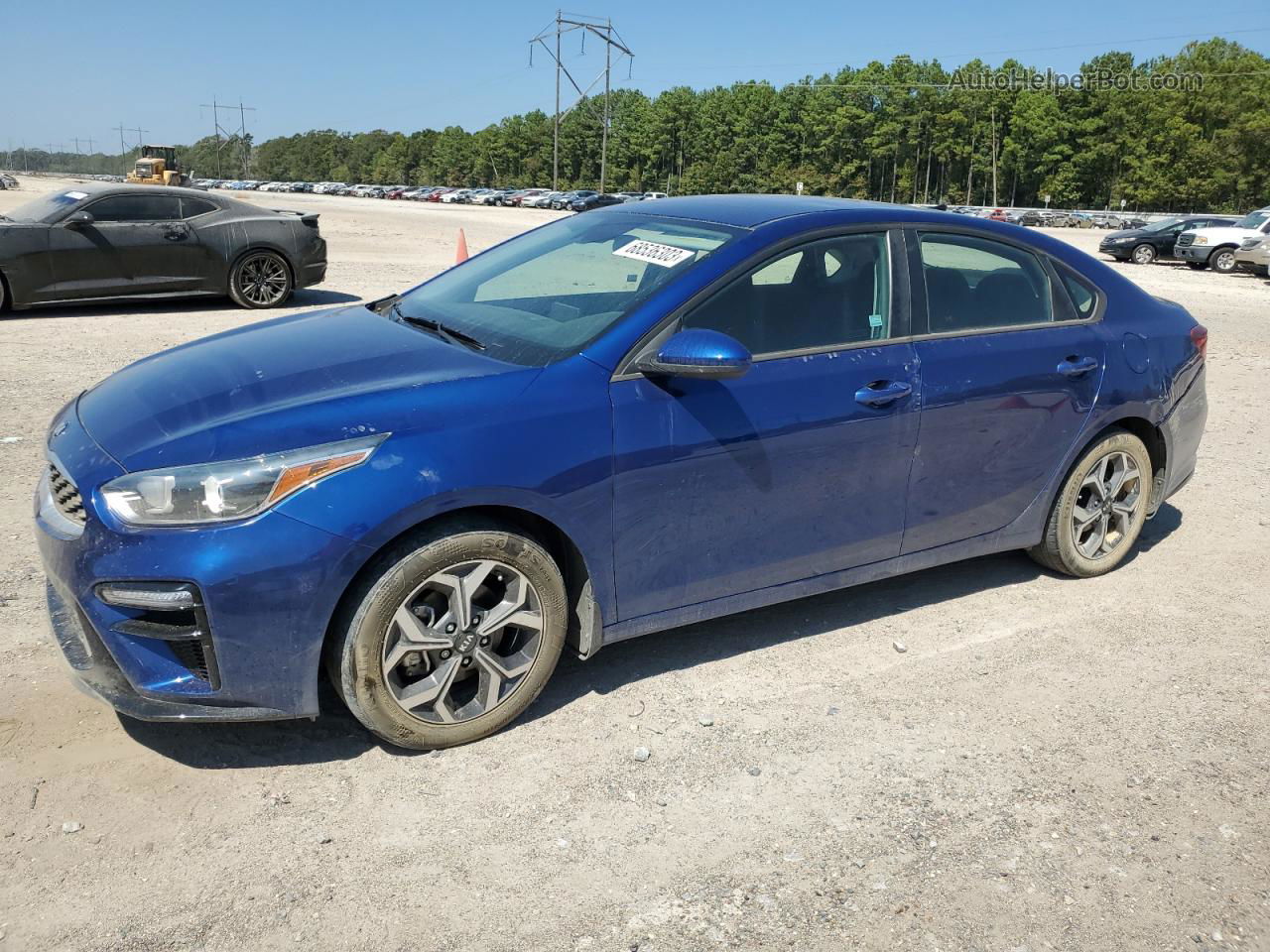 2020 Kia Forte Fe Blue vin: 3KPF24AD8LE169854