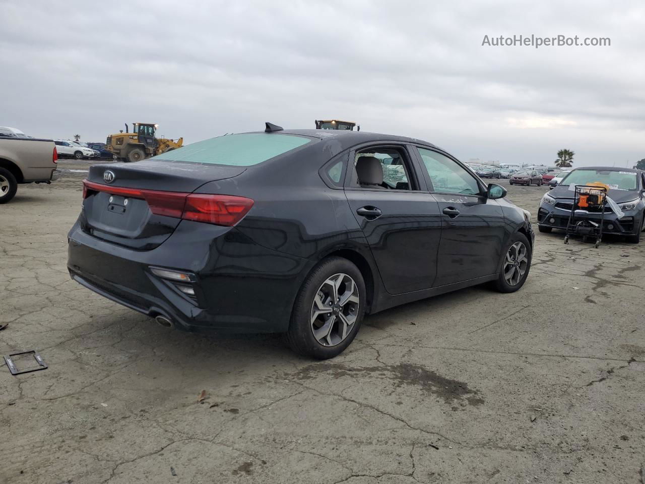 2020 Kia Forte Fe Черный vin: 3KPF24AD8LE175766