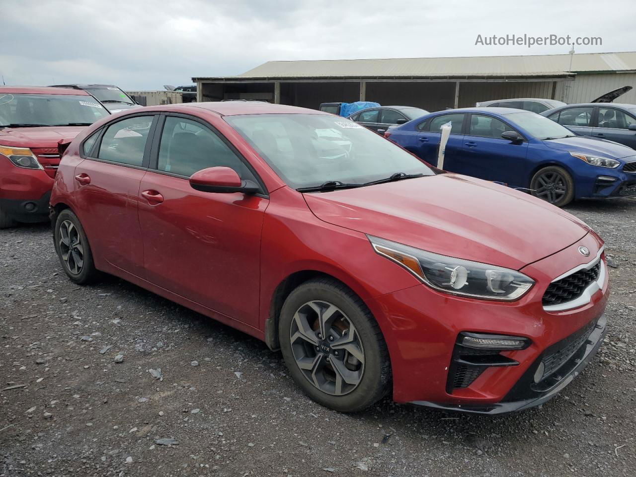 2020 Kia Forte Fe Red vin: 3KPF24AD8LE187481