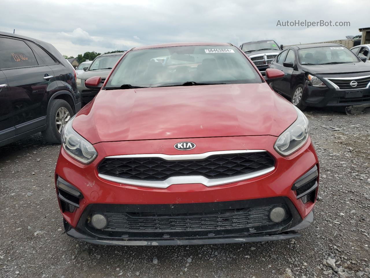 2020 Kia Forte Fe Red vin: 3KPF24AD8LE187481