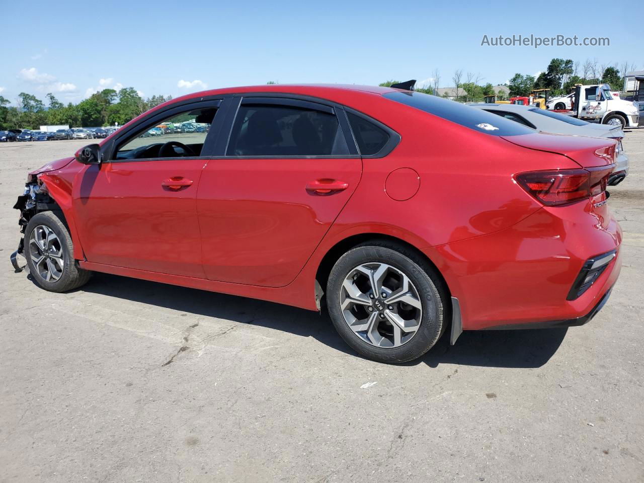 2020 Kia Forte Fe Красный vin: 3KPF24AD8LE187691