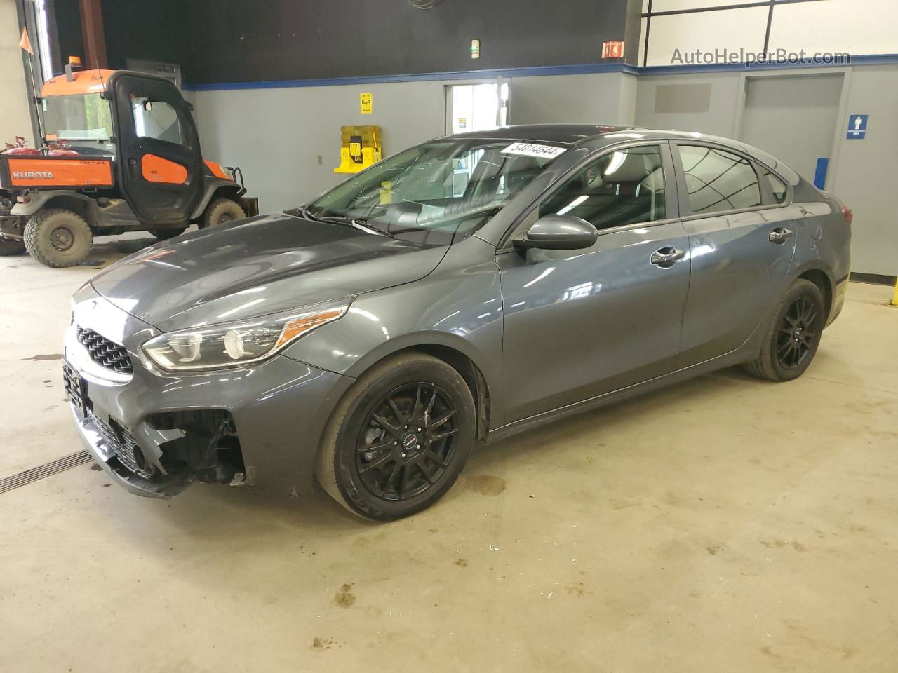 2020 Kia Forte Fe Gray vin: 3KPF24AD8LE206000