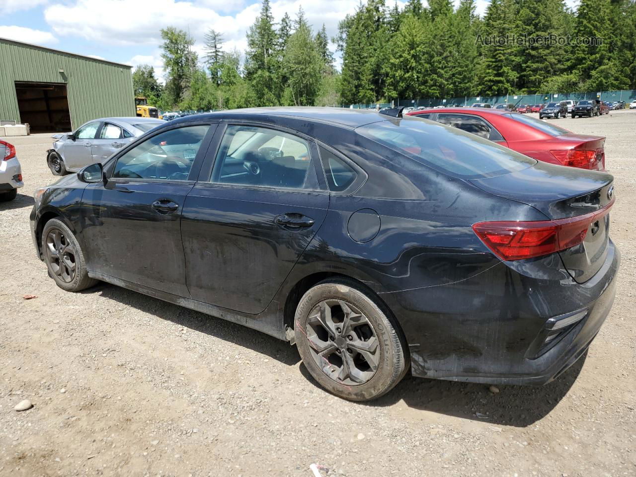 2020 Kia Forte Fe Black vin: 3KPF24AD8LE216980