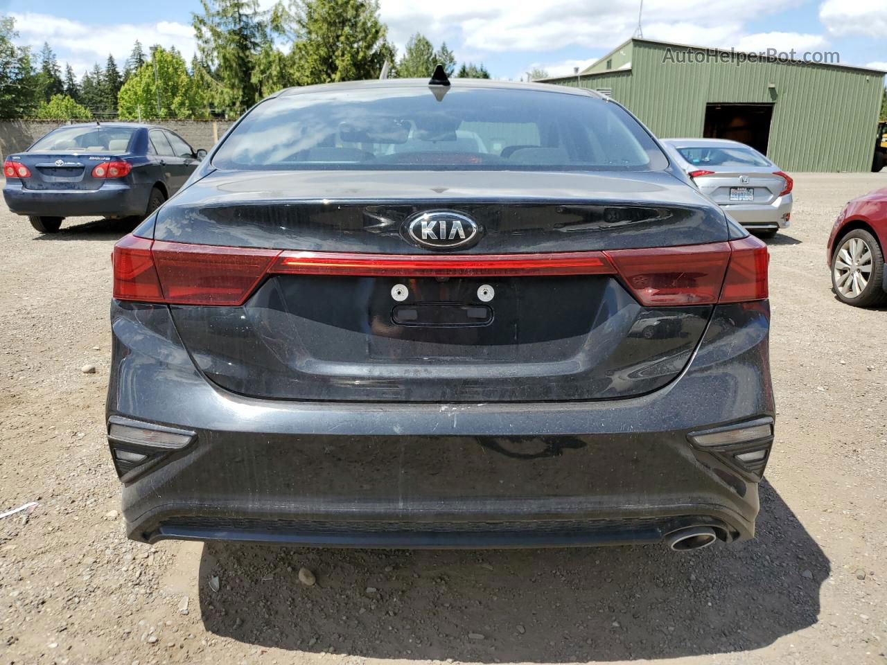 2020 Kia Forte Fe Black vin: 3KPF24AD8LE216980