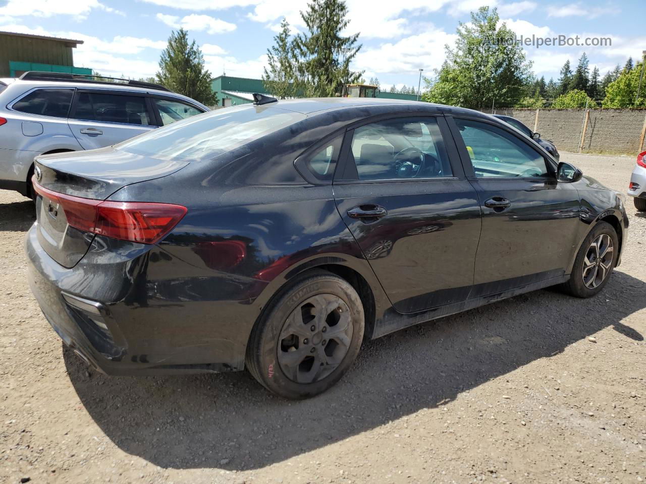 2020 Kia Forte Fe Black vin: 3KPF24AD8LE216980